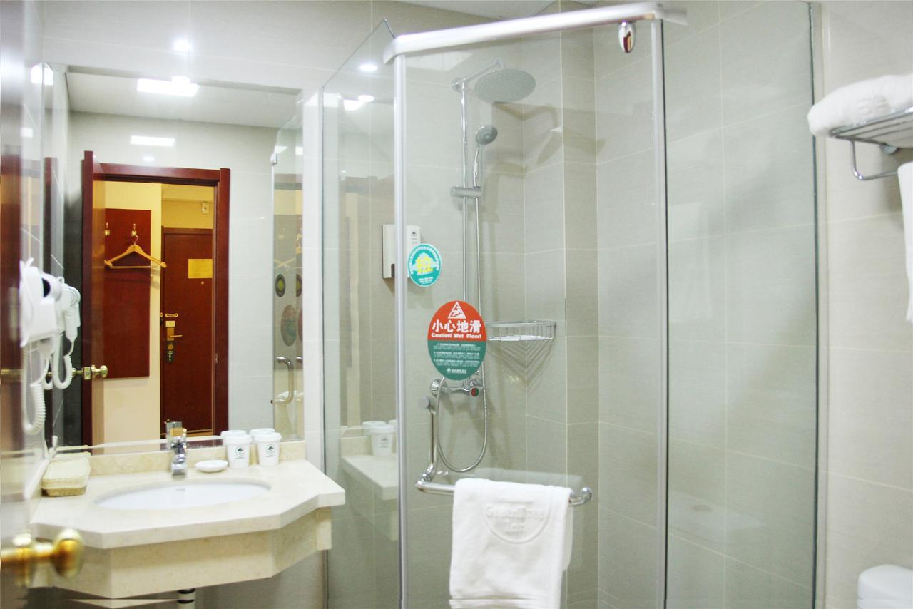 Greentree Inn Liaoning Dalian Wangjia Qiao Business Hotel Exterior foto